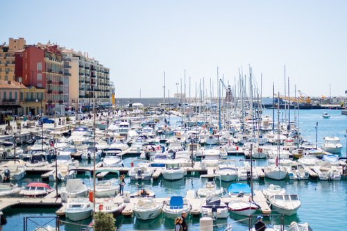 Fishing boats in the Port of Nice