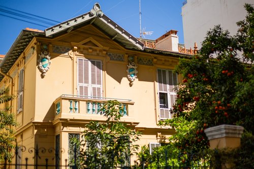 Little house in Fleurs Quarter of Nice