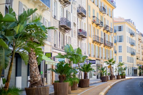 Rue Gioffredo in Nice