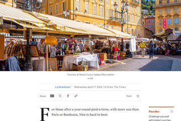 The Times - buying in Nice