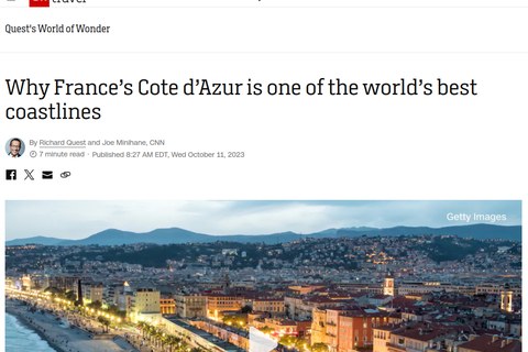 CNN: Nice the best coastline