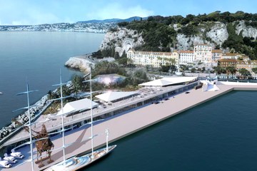 Conference center in the Port of Nice